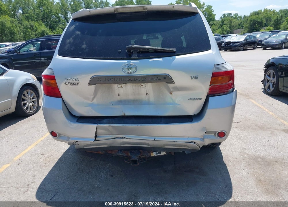 2008 TOYOTA HIGHLANDER SPORT VIN: JTEES43A782108980