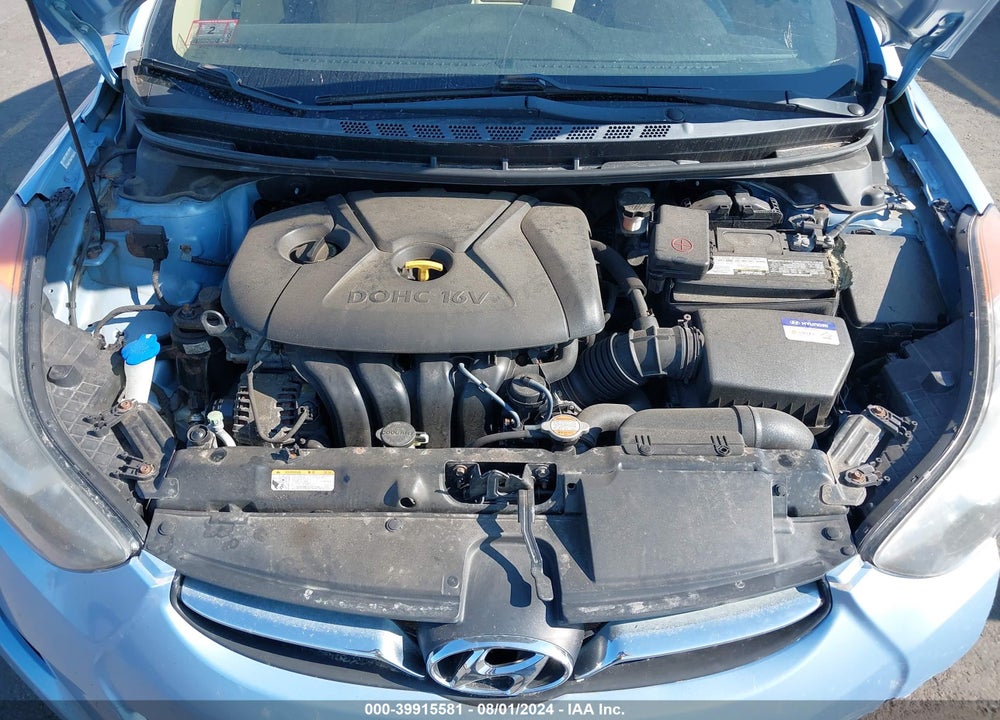 2011 HYUNDAI ELANTRA GLS (ULSAN PLANT) VIN: KMHDH4AE9BU113240