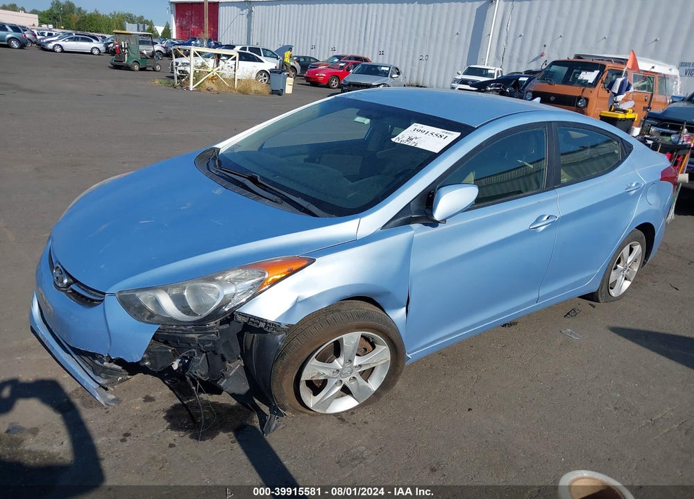 2011 HYUNDAI ELANTRA GLS (ULSAN PLANT) VIN: KMHDH4AE9BU113240