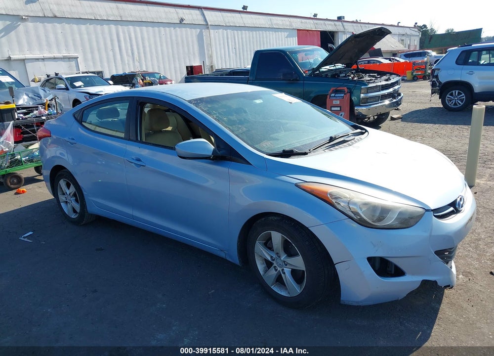 2011 HYUNDAI ELANTRA GLS (ULSAN PLANT) VIN: KMHDH4AE9BU113240