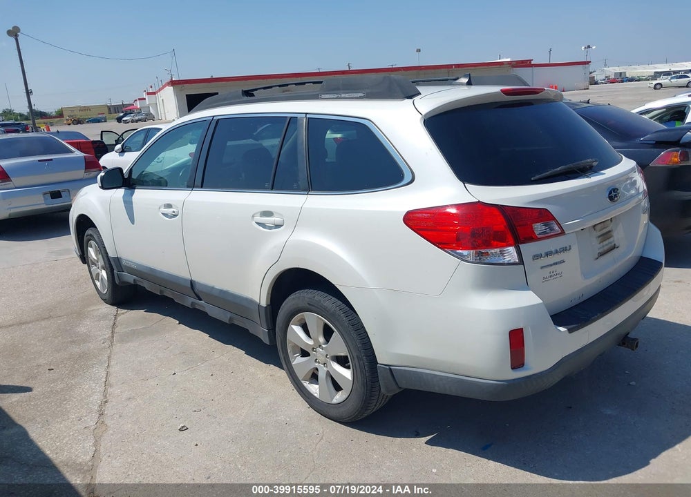 2011 SUBARU OUTBACK 2.5I LIMITED VIN: 4S4BRCKC7B3400867