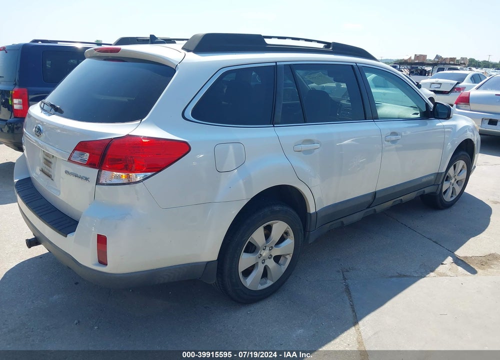 2011 SUBARU OUTBACK 2.5I LIMITED VIN: 4S4BRCKC7B3400867