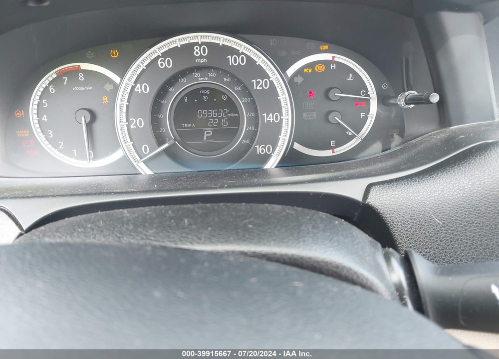2013 HONDA ACCORD EX-L VIN: 1HGCR2F83DA125751