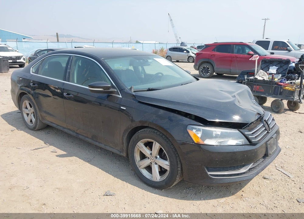 2014 VOLKSWAGEN PASSAT 1.8T WOLFSBURG EDITION VIN: 1VWAT7A39EC038519