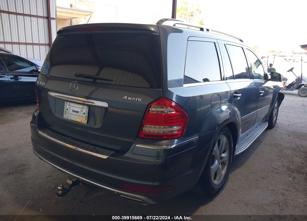 2012 MERCEDES-BENZ GL 450 4MATIC VIN: 4JGBF7BEXCA796792