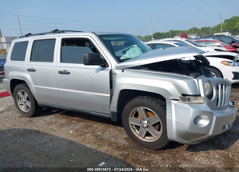 2008 JEEP PATRIOT SPORT VIN: 1J8FF28W18D572205