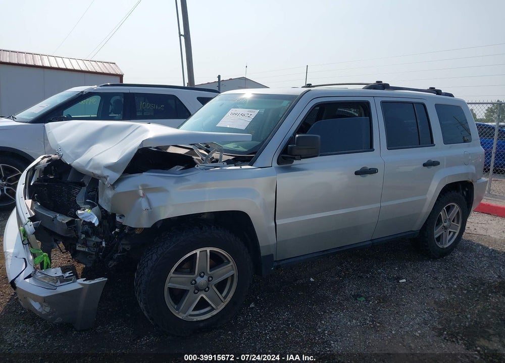 2008 JEEP PATRIOT SPORT VIN: 1J8FF28W18D572205