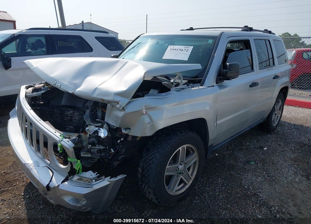 2008 JEEP PATRIOT SPORT VIN: 1J8FF28W18D572205