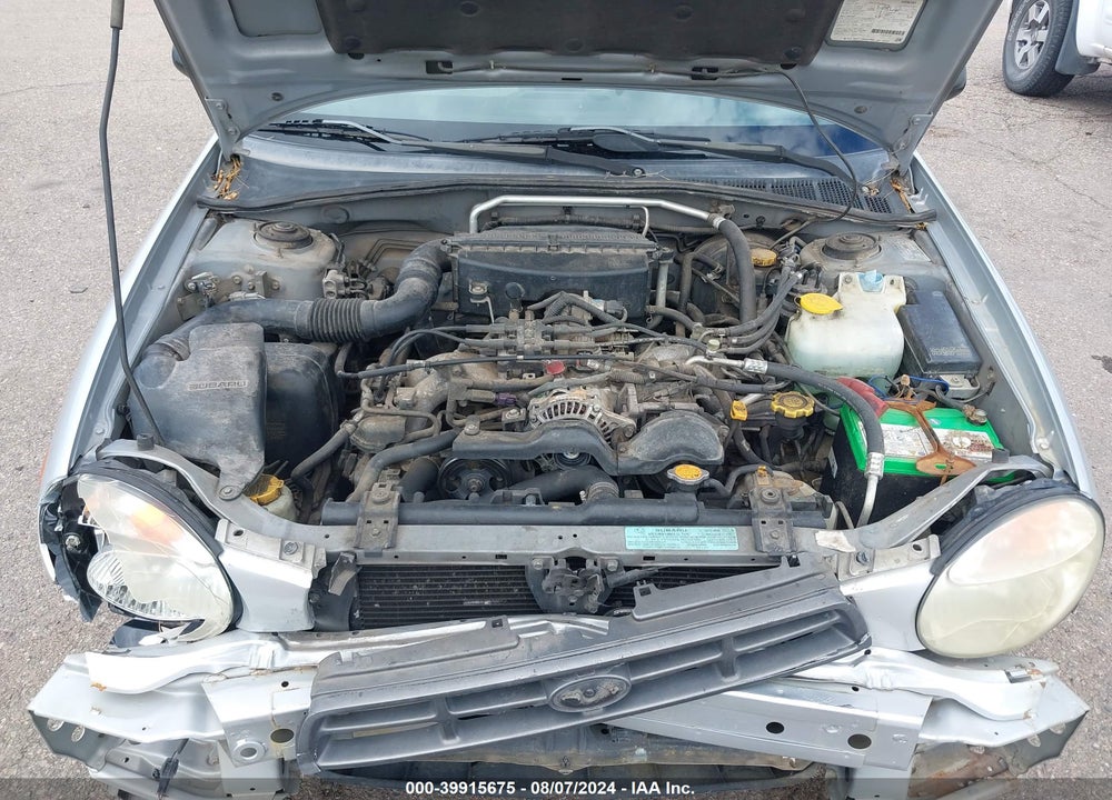 2002 SUBARU IMPREZA OUTBACK SPORT VIN: JF1GG685X2H817077