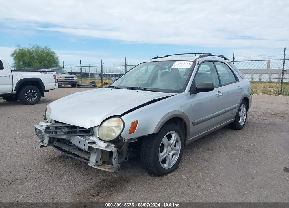 2002 SUBARU IMPREZA OUTBACK SPORT VIN: JF1GG685X2H817077