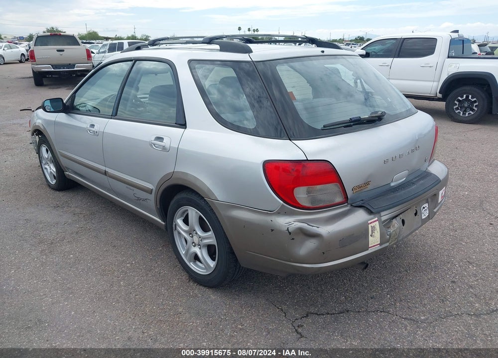 2002 SUBARU IMPREZA OUTBACK SPORT VIN: JF1GG685X2H817077