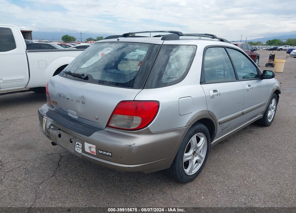 2002 SUBARU IMPREZA OUTBACK SPORT VIN: JF1GG685X2H817077