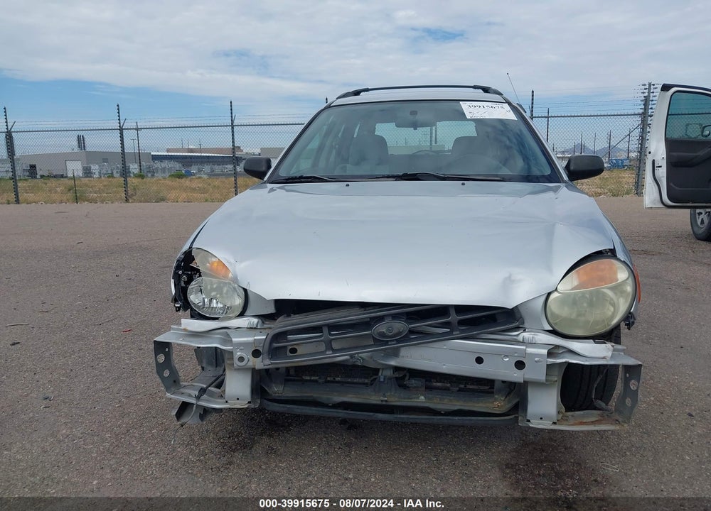 2002 SUBARU IMPREZA OUTBACK SPORT VIN: JF1GG685X2H817077
