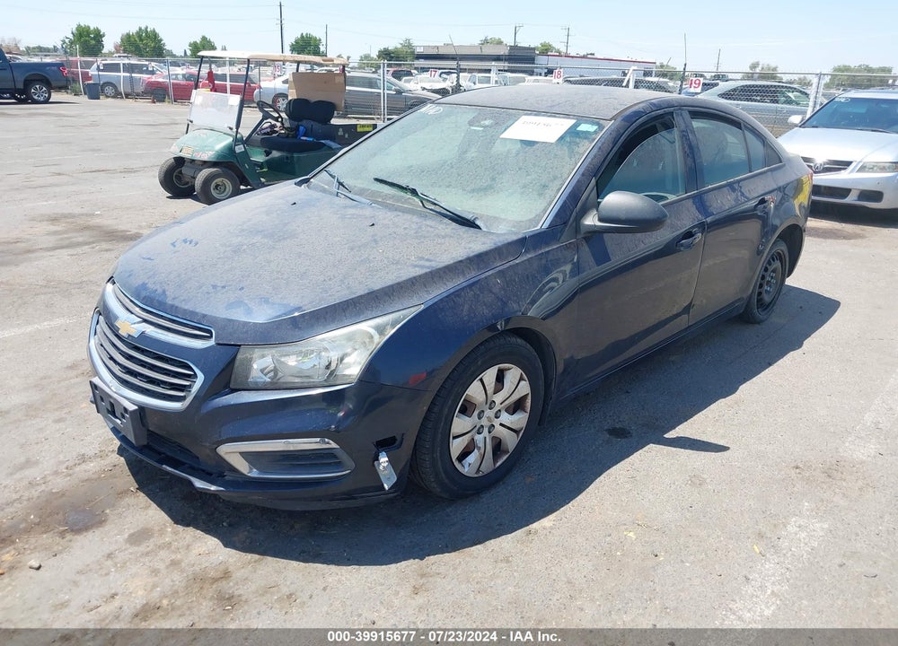 2015 CHEVROLET CRUZE LS AUTO VIN: 1G1PA5SH8F7229899
