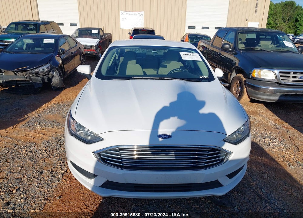 2018 FORD FUSION S VIN: 3FA6P0G73JR273286