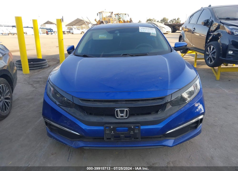 2021 HONDA CIVIC VIN: 2HGFC2F63MH512587