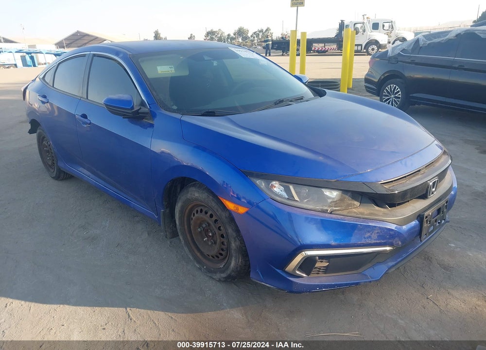 2021 HONDA CIVIC VIN: 2HGFC2F63MH512587