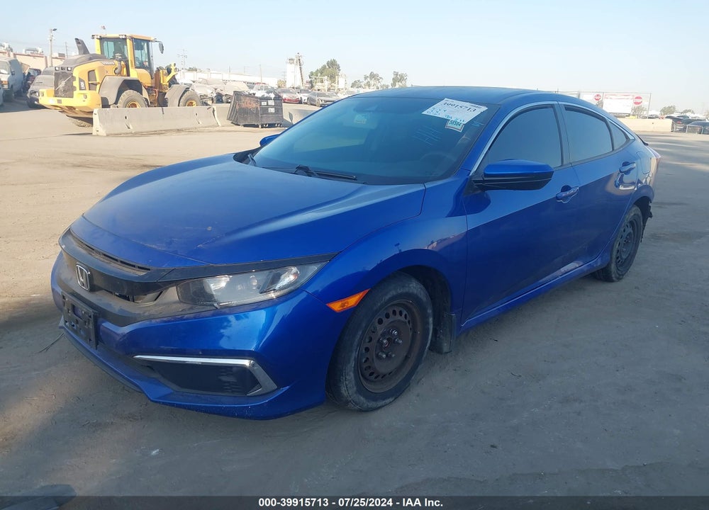 2021 HONDA CIVIC VIN: 2HGFC2F63MH512587