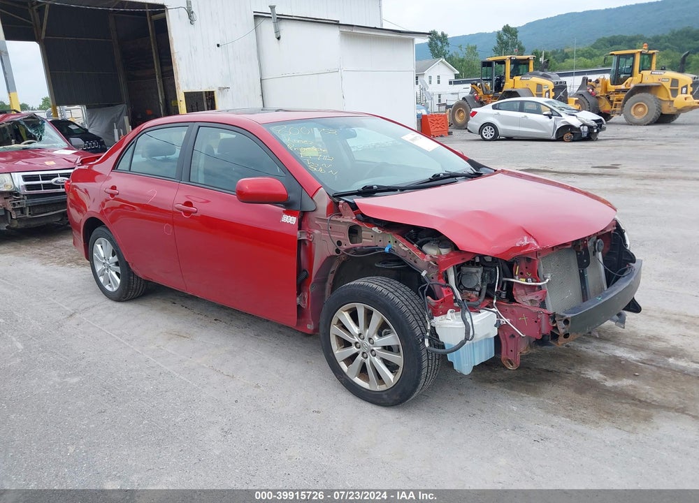 2010 TOYOTA COROLLA S VIN: 2T1BU4EE9AC443523