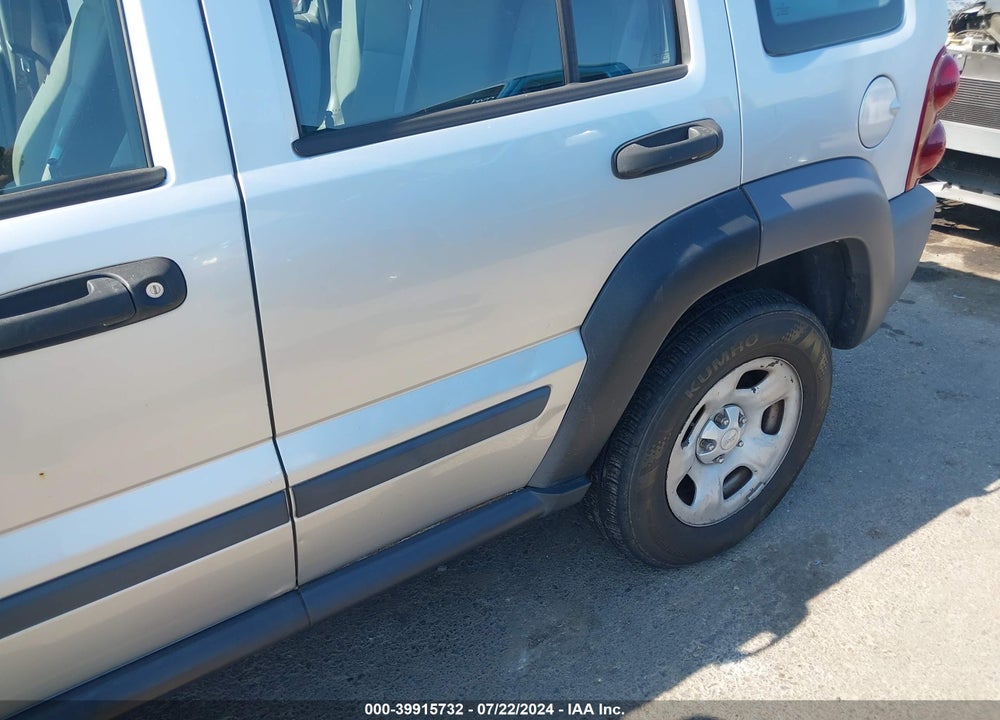 2007 JEEP LIBERTY SPORT VIN: 1J4GL48K77W646947