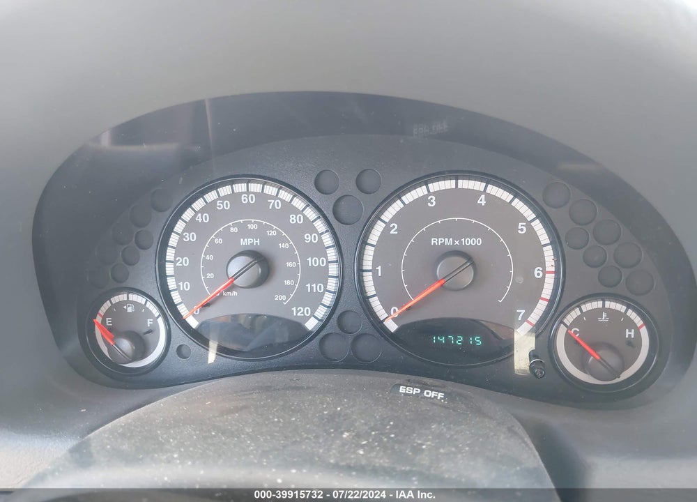 2007 JEEP LIBERTY SPORT VIN: 1J4GL48K77W646947