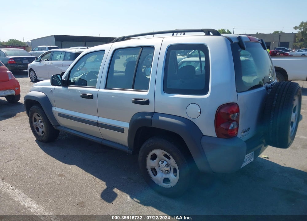 2007 JEEP LIBERTY SPORT VIN: 1J4GL48K77W646947