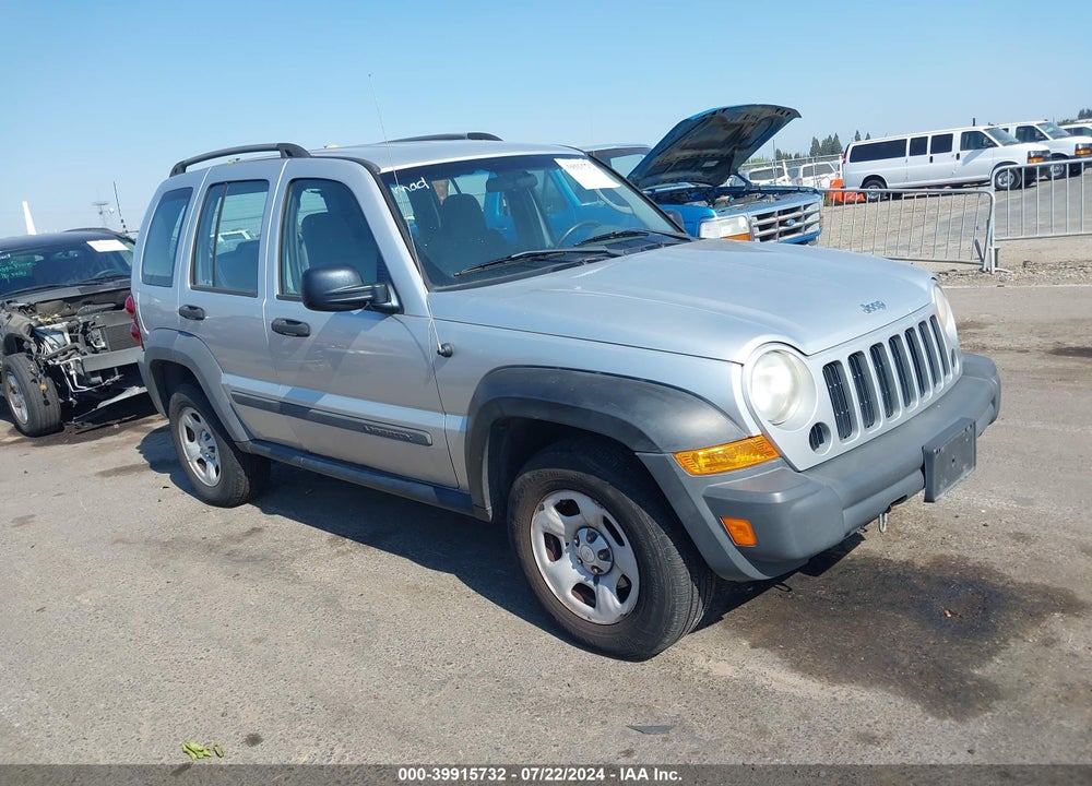 2007 JEEP LIBERTY SPORT VIN: 1J4GL48K77W646947
