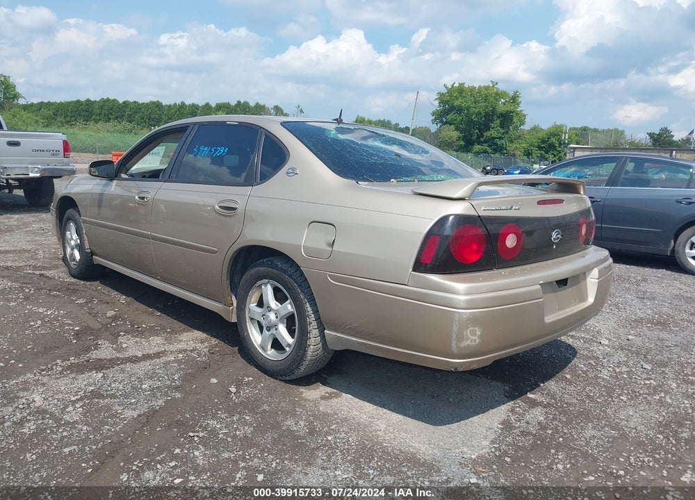 2005 CHEVROLET IMPALA LS VIN: 2G1WH52K059306376