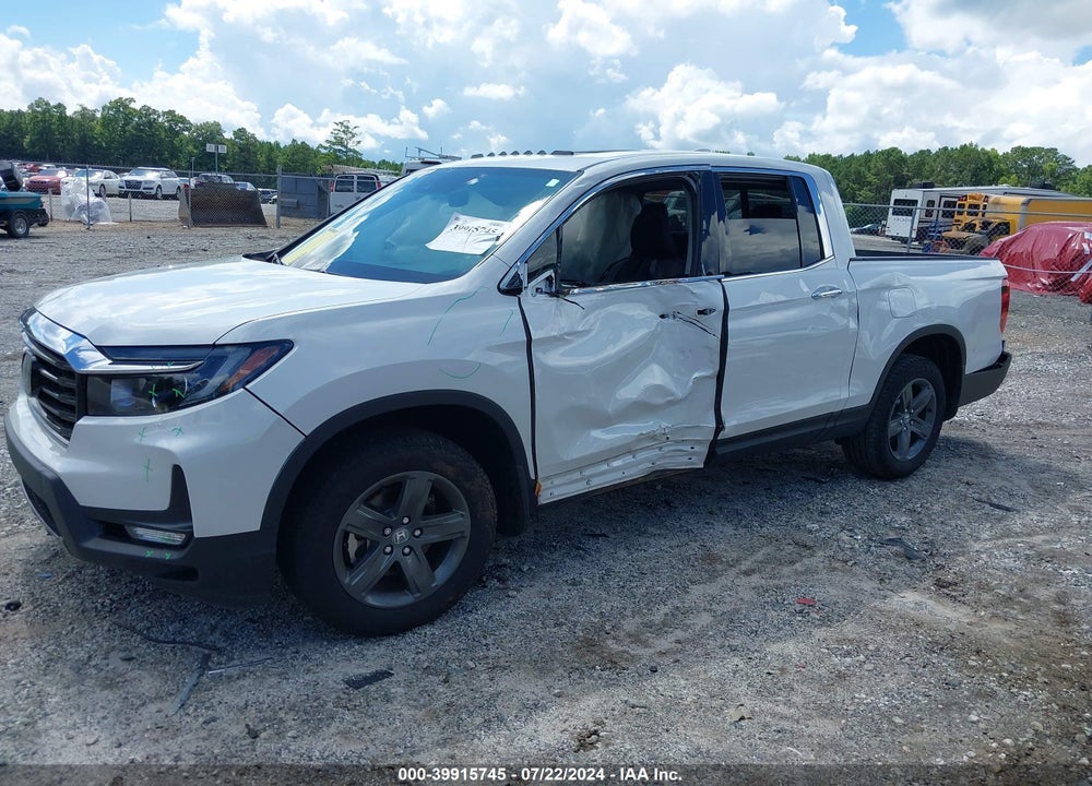 2023 HONDA RIDGELINE RTL-E VIN: 5FPYK3F72PB024791