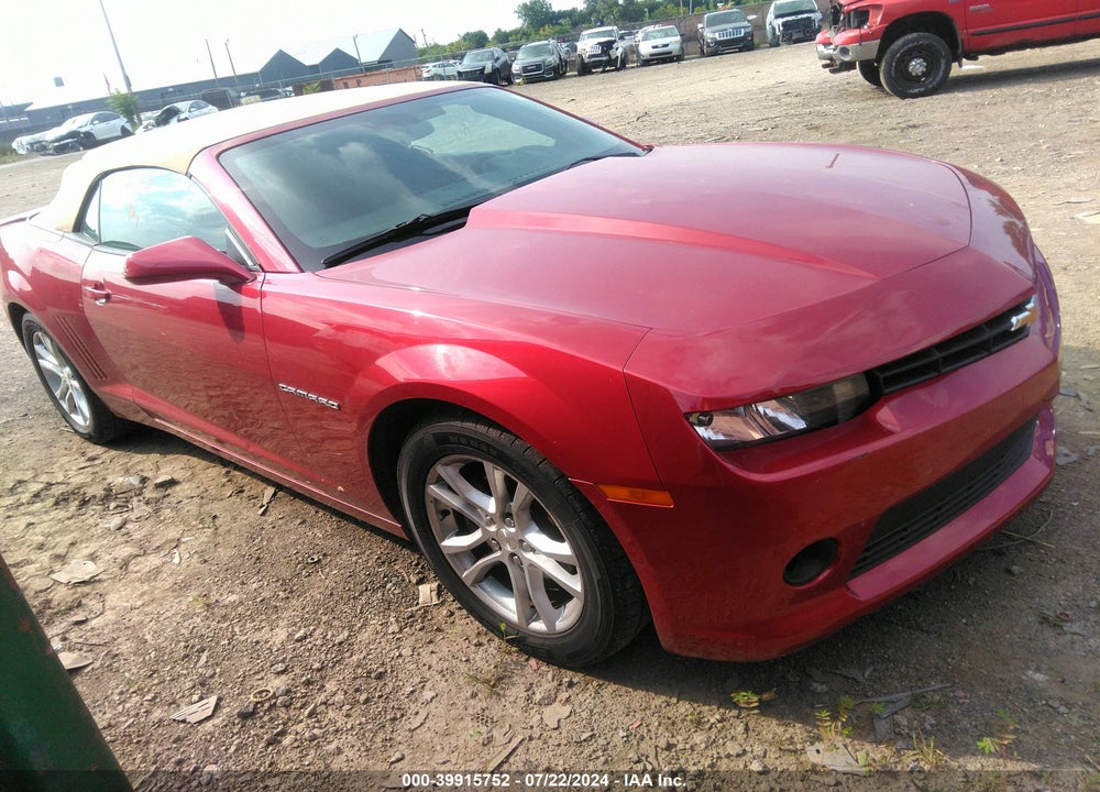2015 CHEVROLET CAMARO 1LT VIN: 2G1FD3D35F9222898