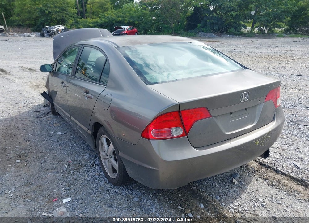 2007 HONDA CIVIC LX VIN: 2HGFA165X7H304606