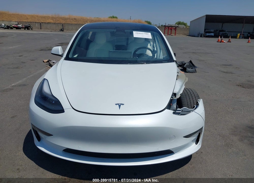 2022 TESLA MODEL 3 REAR-WHEEL DRIVE VIN: 5YJ3E1EA5NF362291