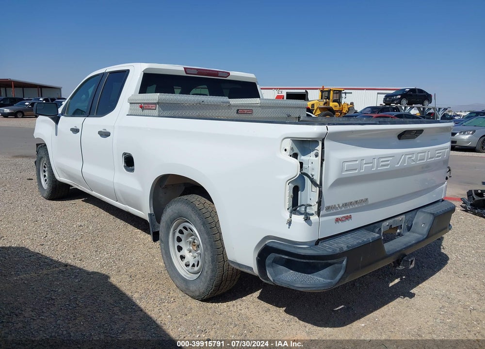 2020 CHEVROLET SILVERADO 1500 4WD DOUBLE CAB STANDARD BED WT VIN: 1GCRYAEF7LZ101779