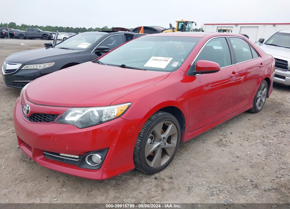 2014 TOYOTA CAMRY SE V6 VIN: 4T1BK1FK8EU552942