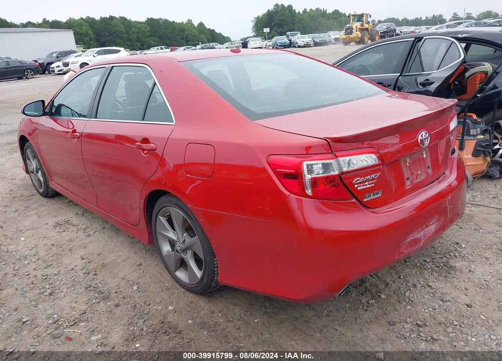 2014 TOYOTA CAMRY SE V6 VIN: 4T1BK1FK8EU552942