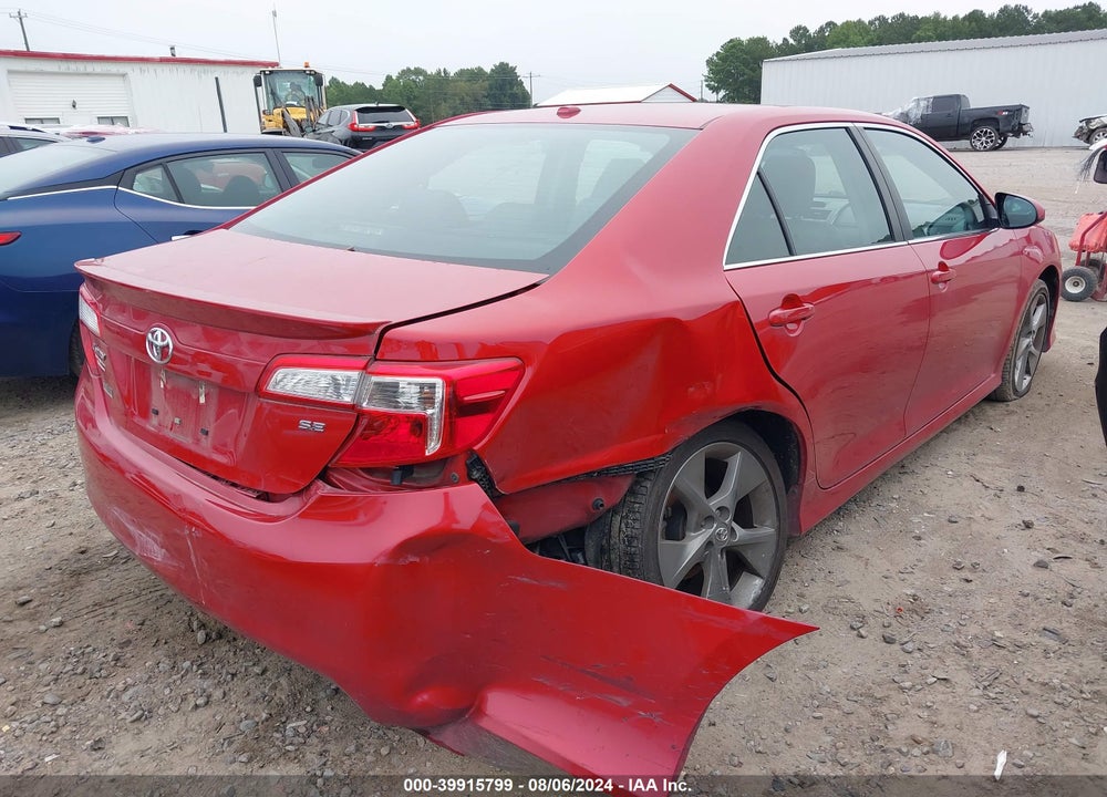 2014 TOYOTA CAMRY SE V6 VIN: 4T1BK1FK8EU552942