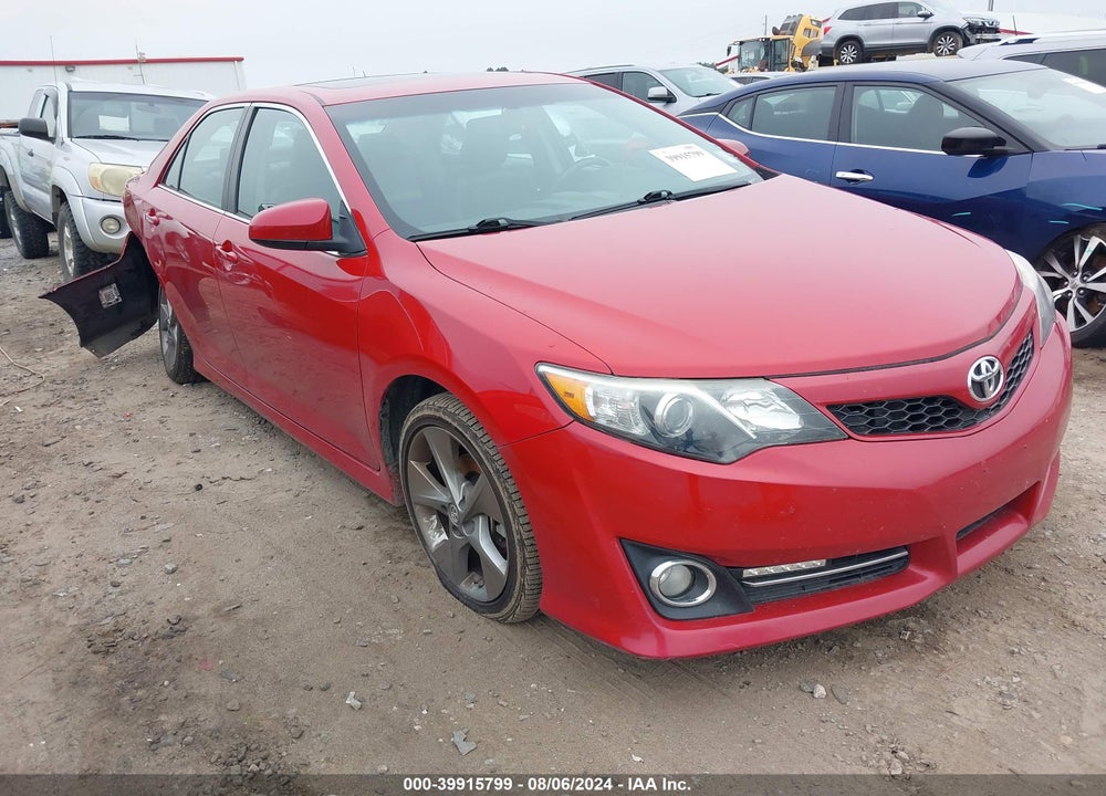 2014 TOYOTA CAMRY SE V6 VIN: 4T1BK1FK8EU552942