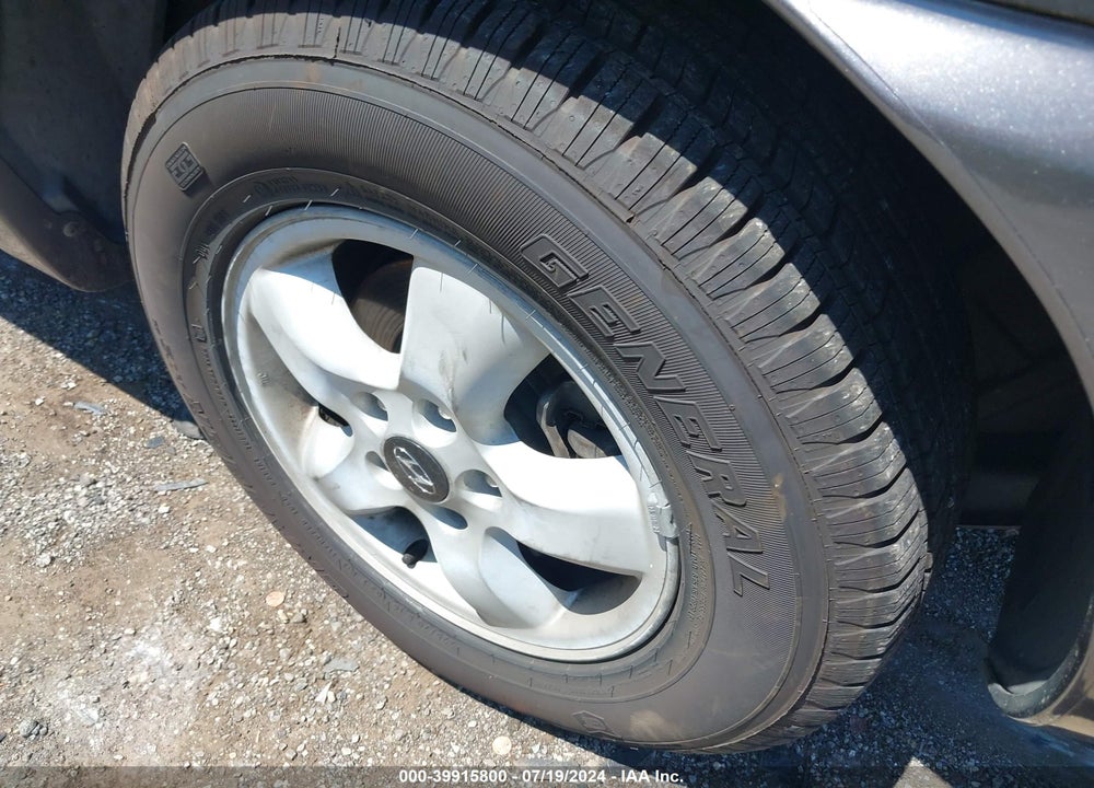 2005 HYUNDAI SANTA FE GLS VIN: KM8SC73D75U962900