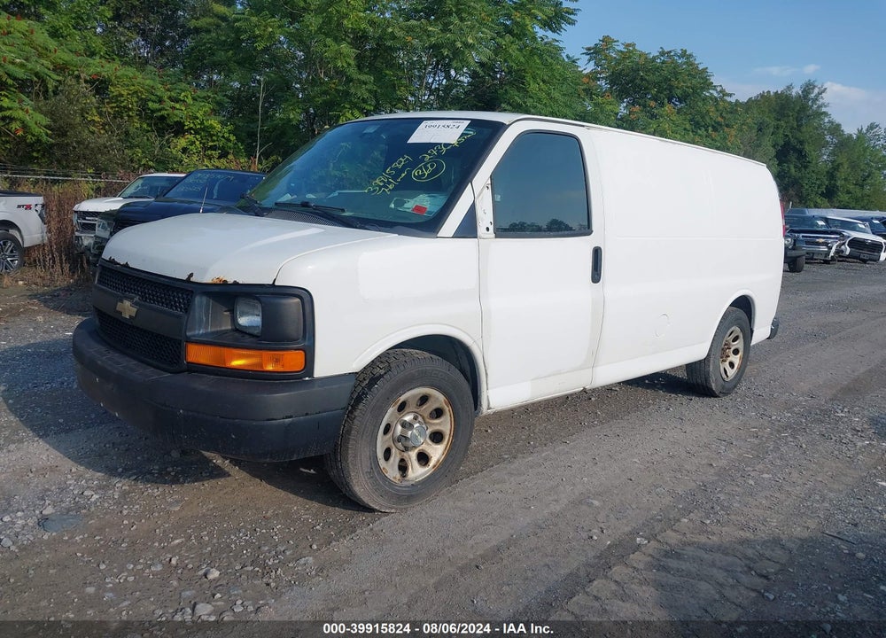 2014 CHEVROLET EXPRESS 1500 WORK VAN VIN: 1GCSGAFX8E1167867