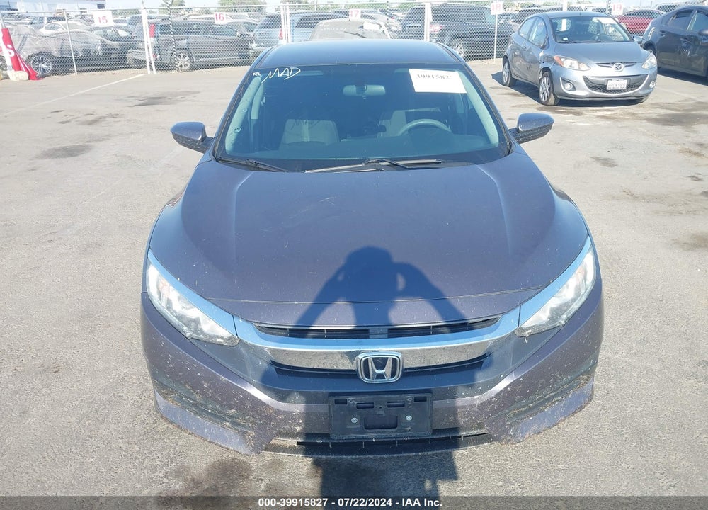 2016 HONDA CIVIC LX VIN: 2HGFC2F58GH502908