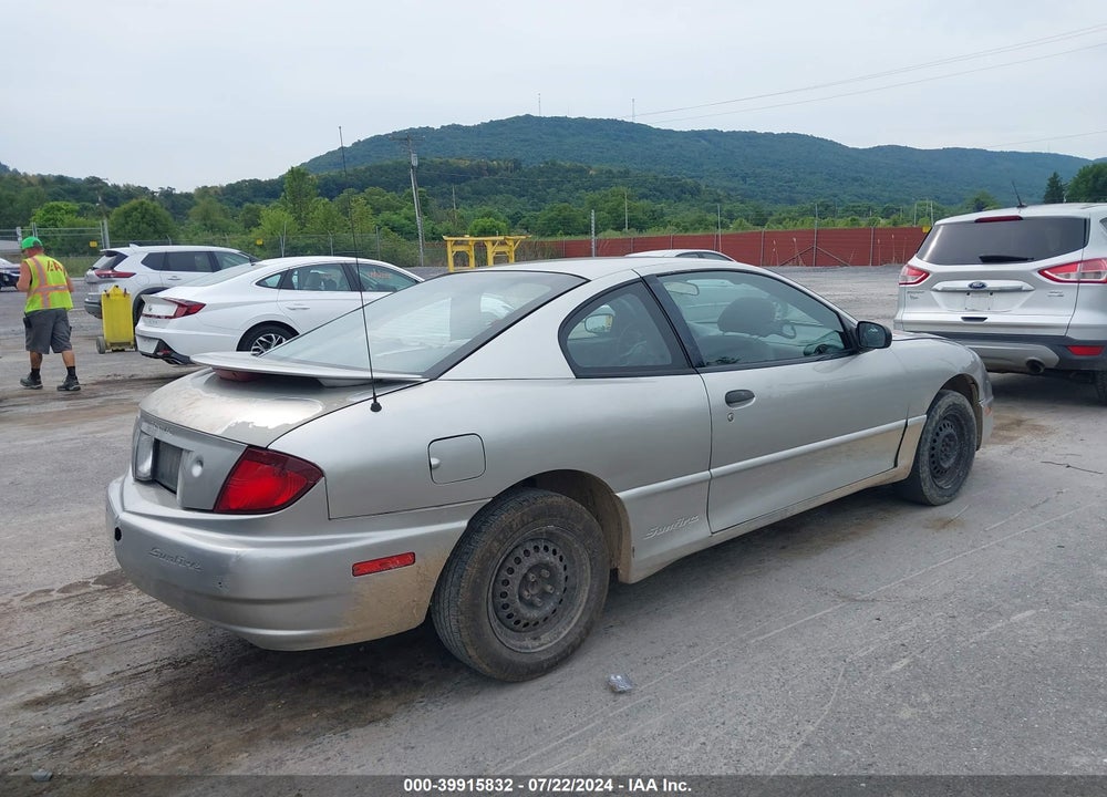 2005 PONTIAC SUNFIRE VIN: 3G2JB12F85S210436