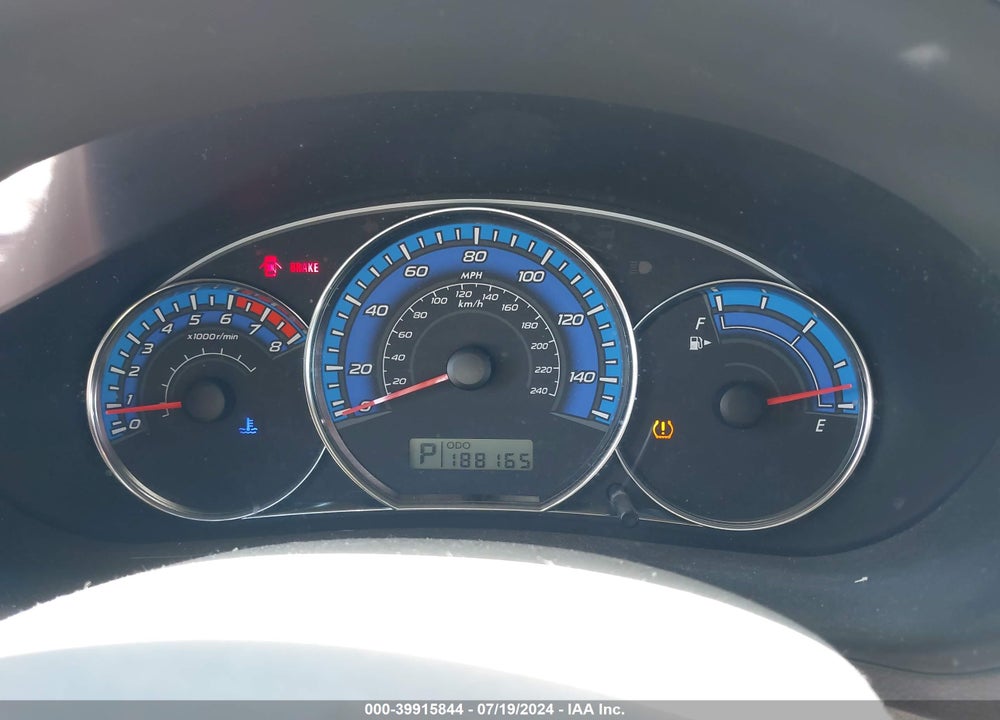 2009 SUBARU FORESTER 2.5X VIN: JF2SH61669H755094