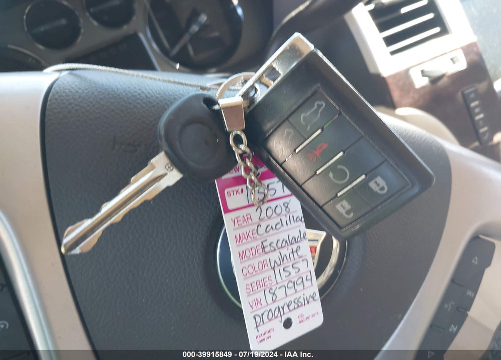 2008 CADILLAC ESCALADE ESV STANDARD VIN: 1GYFC66818R187994