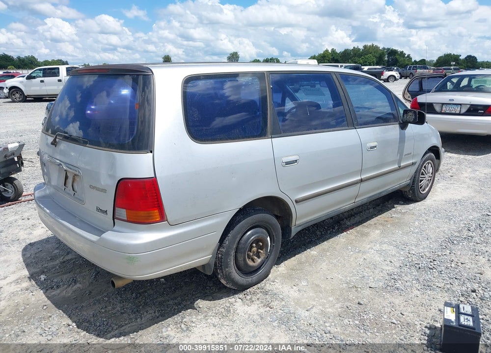 1996 ISUZU OASIS S VIN: JR2RJ1867TC003784