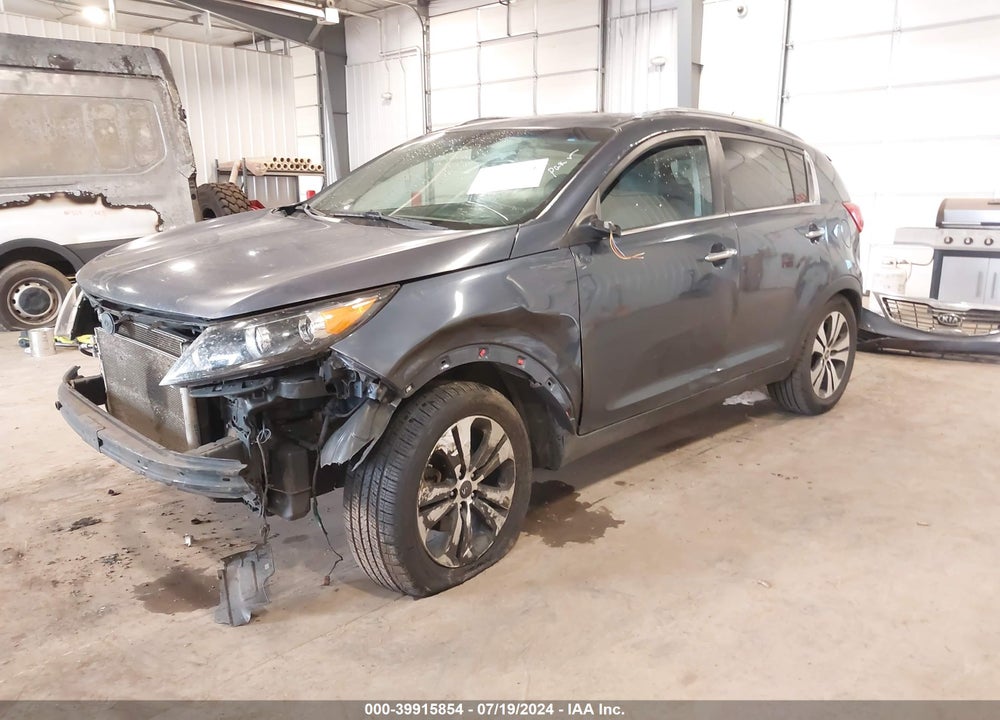 2012 KIA SPORTAGE EX VIN: KNDPC3A21C7343886