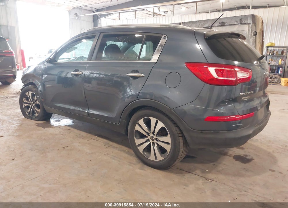 2012 KIA SPORTAGE EX VIN: KNDPC3A21C7343886