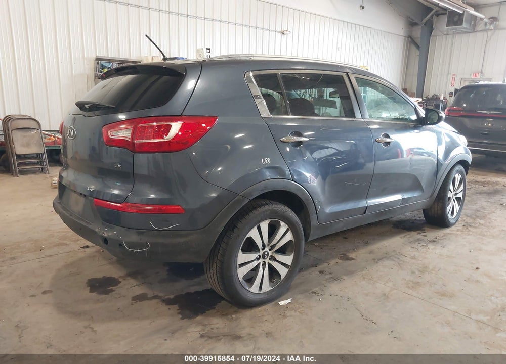 2012 KIA SPORTAGE EX VIN: KNDPC3A21C7343886