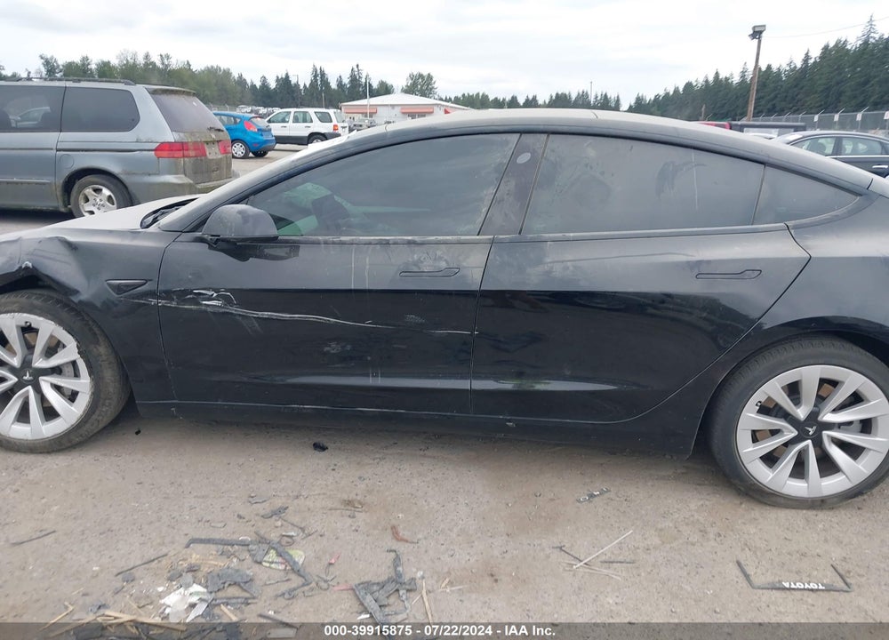 2022 TESLA MODEL 3 LONG RANGE DUAL MOTOR ALL-WHEEL DRIVE VIN: 5YJ3E1EB2NF164633
