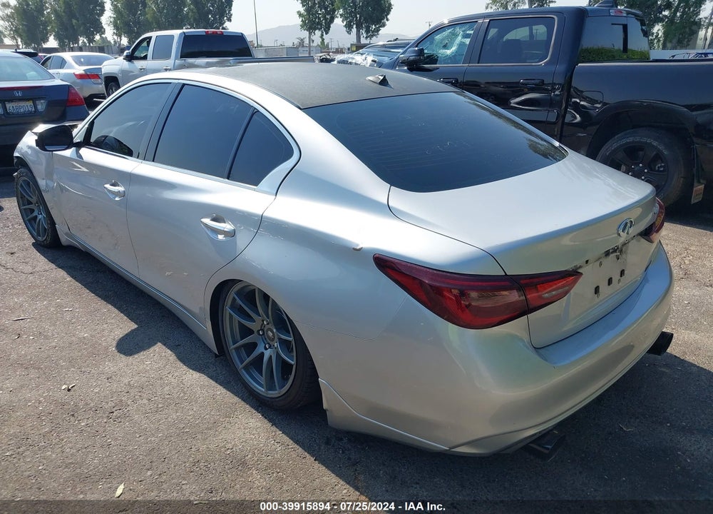 2018 INFINITI Q50 3.0T LUXE VIN: JN1EV7AP2JM592039
