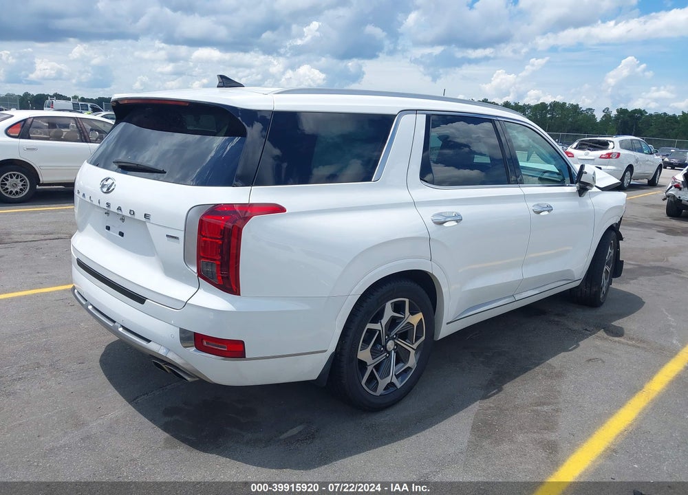 2022 HYUNDAI PALISADE CALLIGRAPHY VIN: KM8R7DHE3NU351586